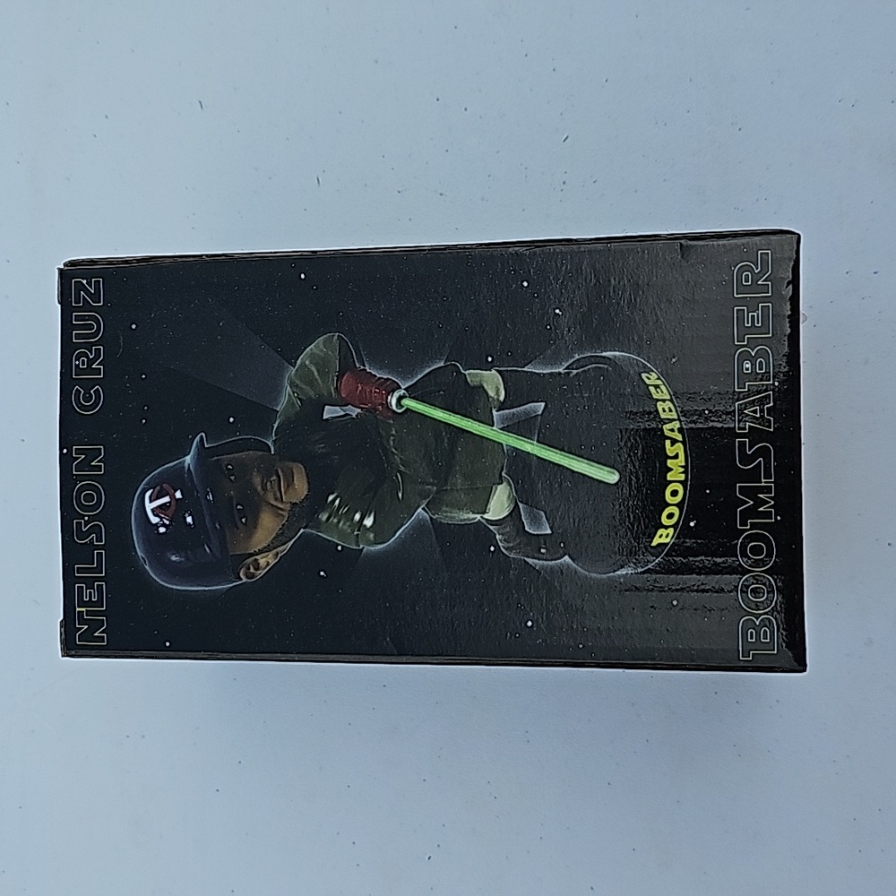 Nelson Cruz boomsaber twins star wars bobblehead